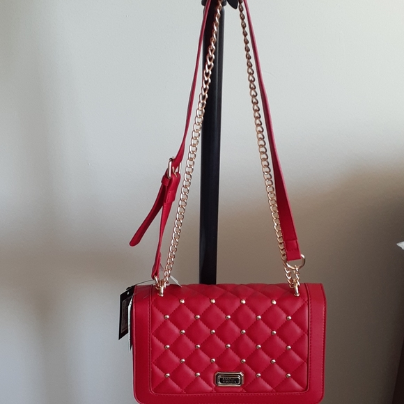 Rare Red and Gold Badgley Mischka Handbag (1) - Picture 6 of 12